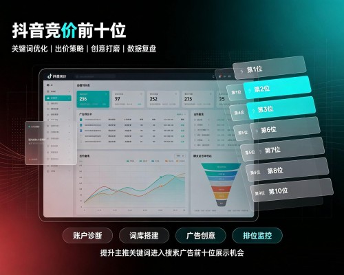 梅州抖音搜索竞价